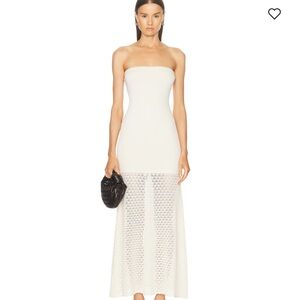 Posse Romy White Maxi Dress